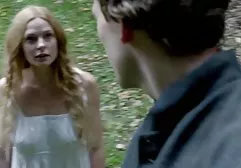 Sucks father right in the shower and swallows cum