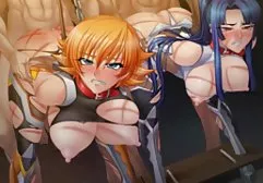 Pregnant maid takes off as she masturbates in the kitchen