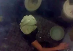 Beautiful dark sister seduced brother