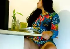 Sex couple on the kitchen floor