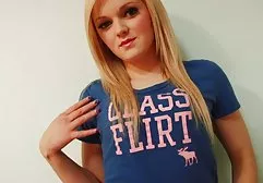 Mila with ponytails sucks and relish and anal sex for the first time