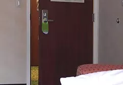 The guy gave his baby flowers and she agreed to give him in the ass