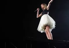 Tanned blonde with big breasts gets fucked in the gym