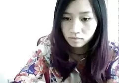 Baby on the background of the carpet caresses pussy