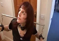 Naked chick talks to video chat guys and plays musical instruments