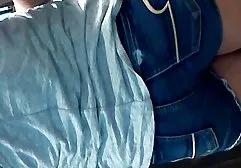 The guy is completely satisfied with his skinny girlfriend