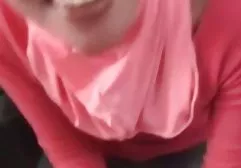 Christine invited a guy for sex