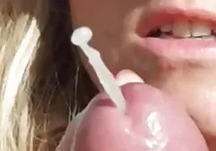 The guy fucked the bespectacled bitch hard and finished inside her