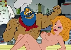 Naked pregnant girl on the nudist beach