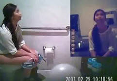 Hot blondes in sexy lingerie beat the guy in the balls