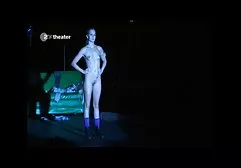 The lady invited two men to visit and suck them