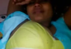 Babe with small tits cums from the vibrator