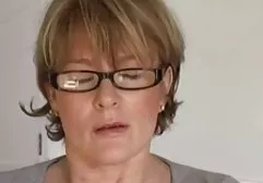 Slut Joanna gives black lover a blowjob and rides on his penis