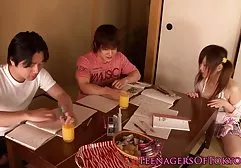 Young Addam Chabak licks pussy of mature Mave Quinnin in Ken Park movie