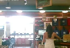 Charming brunette caresses her wet pussy