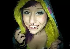 Connie went into self-satisfaction in the bedroom