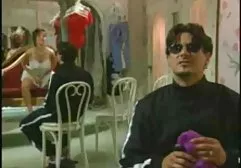 Pigtailed angel with tails caresses virgin pussy