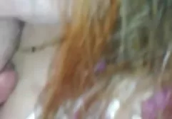 Luscious girl fucks herself with a pussy