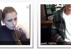 Young girl with small tits masturbates smartly