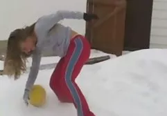 A photographer holds a photo session for his blue friend with a hot body.