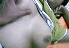 Baby jerks off and sucks cock member while he caresses her slit