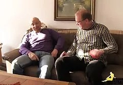 Bitch in heels gives two holes at once