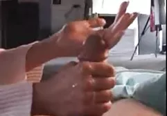 Gorgeous bitch in pantyhose fucks with her lover at work