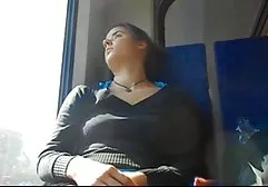 Hot MILF helped with the hand of the guy who was jerking off in a sock