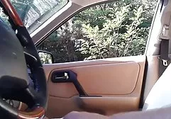 Sweetie in short shorts on the bike