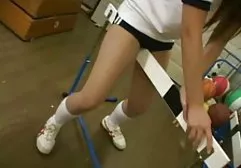 Mature woman in nylon stockings with big boobs poses for the camera