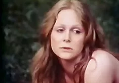 Juicy MILF skillfully masturbates on ottoman