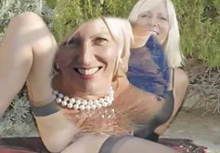 Hidden camera shot as a flat chick comes out of the water without clothes