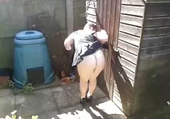 Fat dude planted a young gay in a tight hairy ass