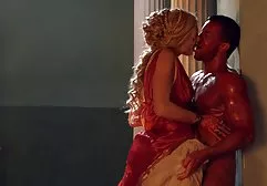 Torn brunette pantyhose and planted a dick in her ass