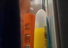 Lesbian sex of two Asian women in a restaurant