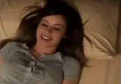 Skinny bitch gave in the ass and ate all the sperm