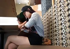 The teacher coolly bounced on the table busty student