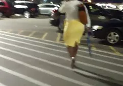 Lesbian in stockings seduces a young maid with hairy pussy