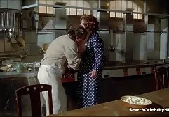 Brunette in lace tights pounded in the ass