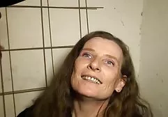 The guy was excited by the slim legs of his shefini