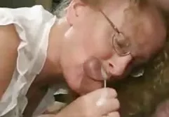 18-year-old girl shows elastic tits and shoves a big dildo in pussy