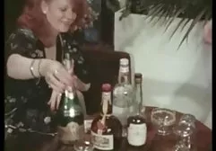 Russian skinny female took off trendy jeans