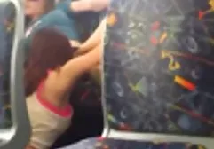 The girl with beautiful breasts skillfully touches her pussy