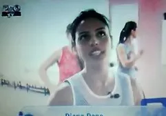 Sweet blowjob from the first person performed by tattooed brunette