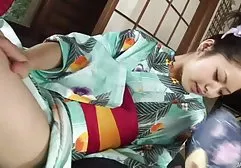 A crowd of girls having fun with a major in his huge pool